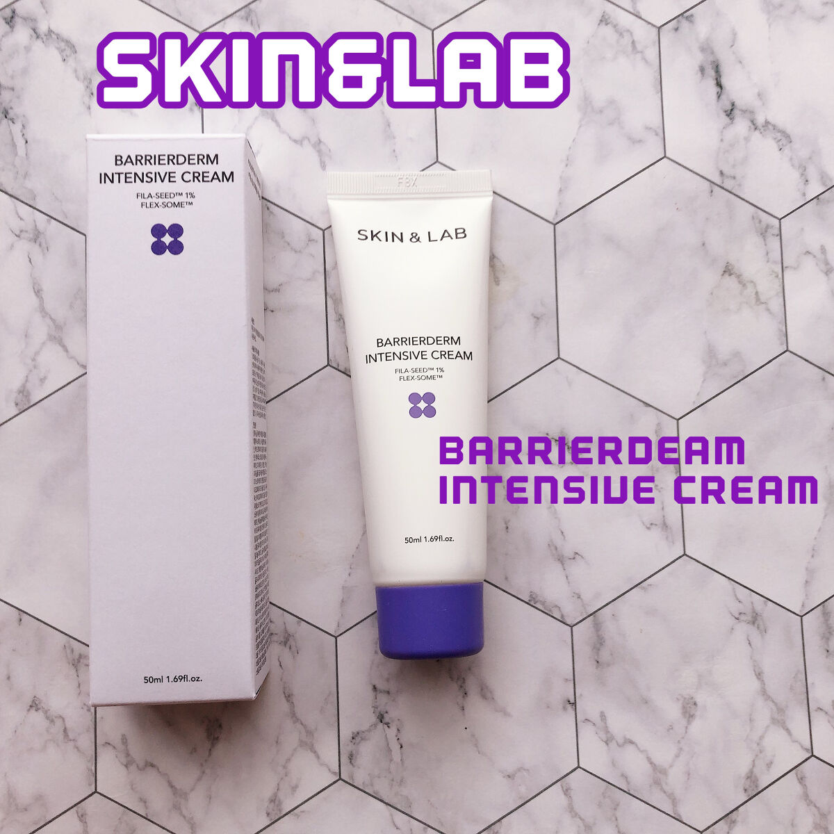 バリアダームモイストクリーム/SKIN&LAB/フェイスクリームを使ったクチコミ（1枚目）