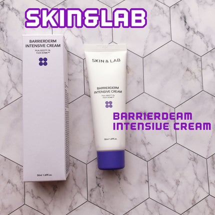 バリアダームモイストクリーム/SKIN&LAB/フェイスクリームを使ったクチコミ(1枚目)