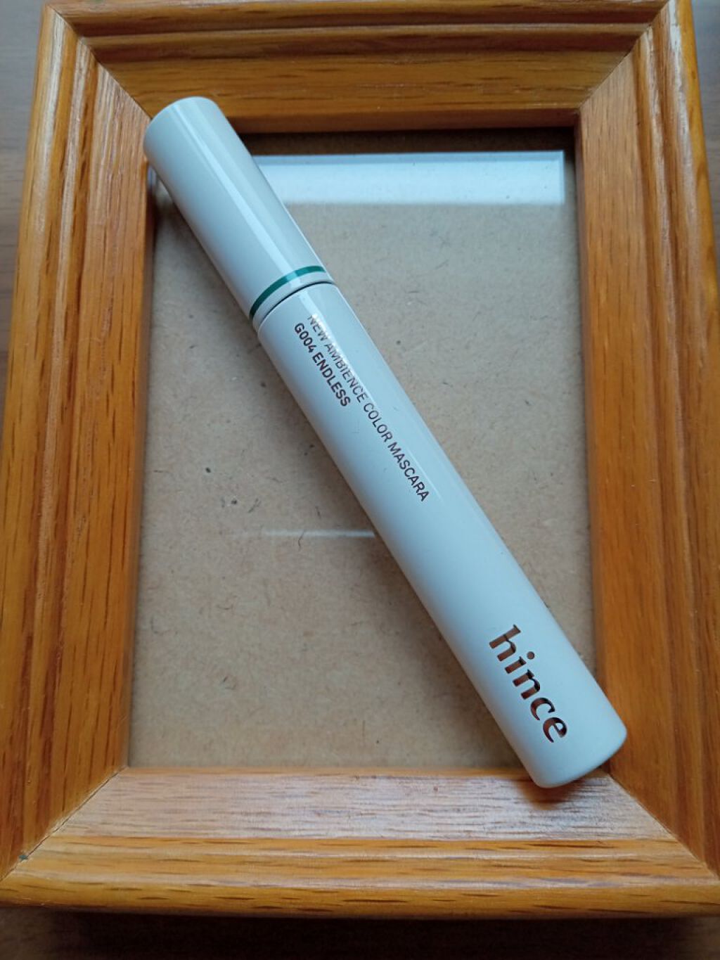 ニューアンビエンスカラーマスカラ G004エンドレス/hince/マスカラを使ったクチコミ（1枚目）