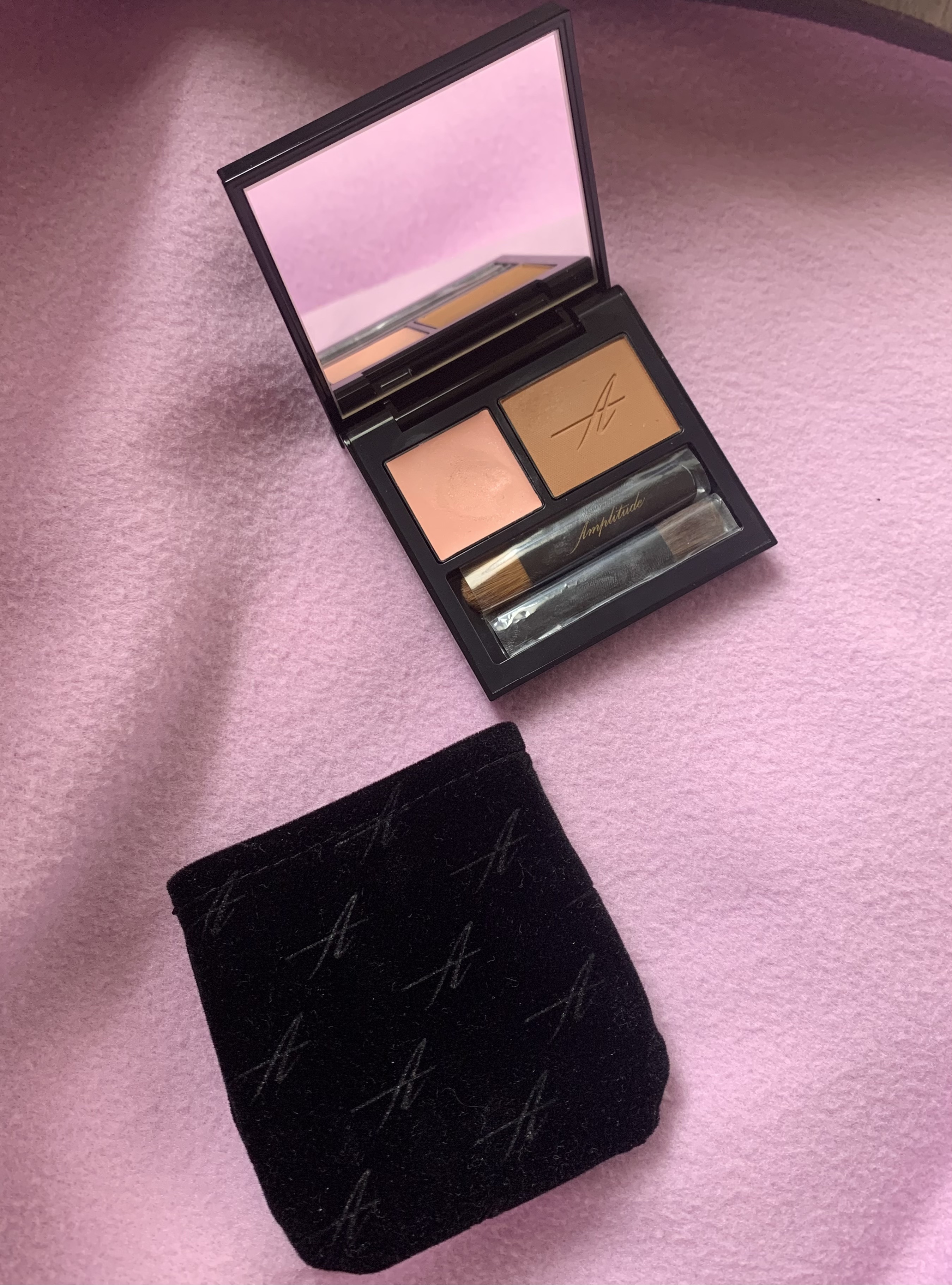 コンスピキュアス ダブルアイズ 11 キャメル/Amplitude/アイシャドウパレットを使ったクチコミ（1枚目）