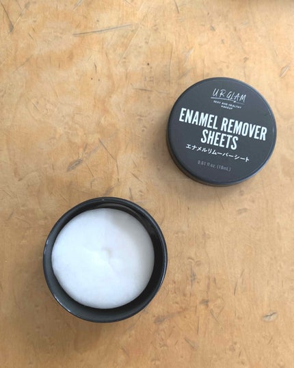UR GLAM ENAMEL REMOVER SHEETS/U R GLAM/除光液を使ったクチコミ(2枚目)