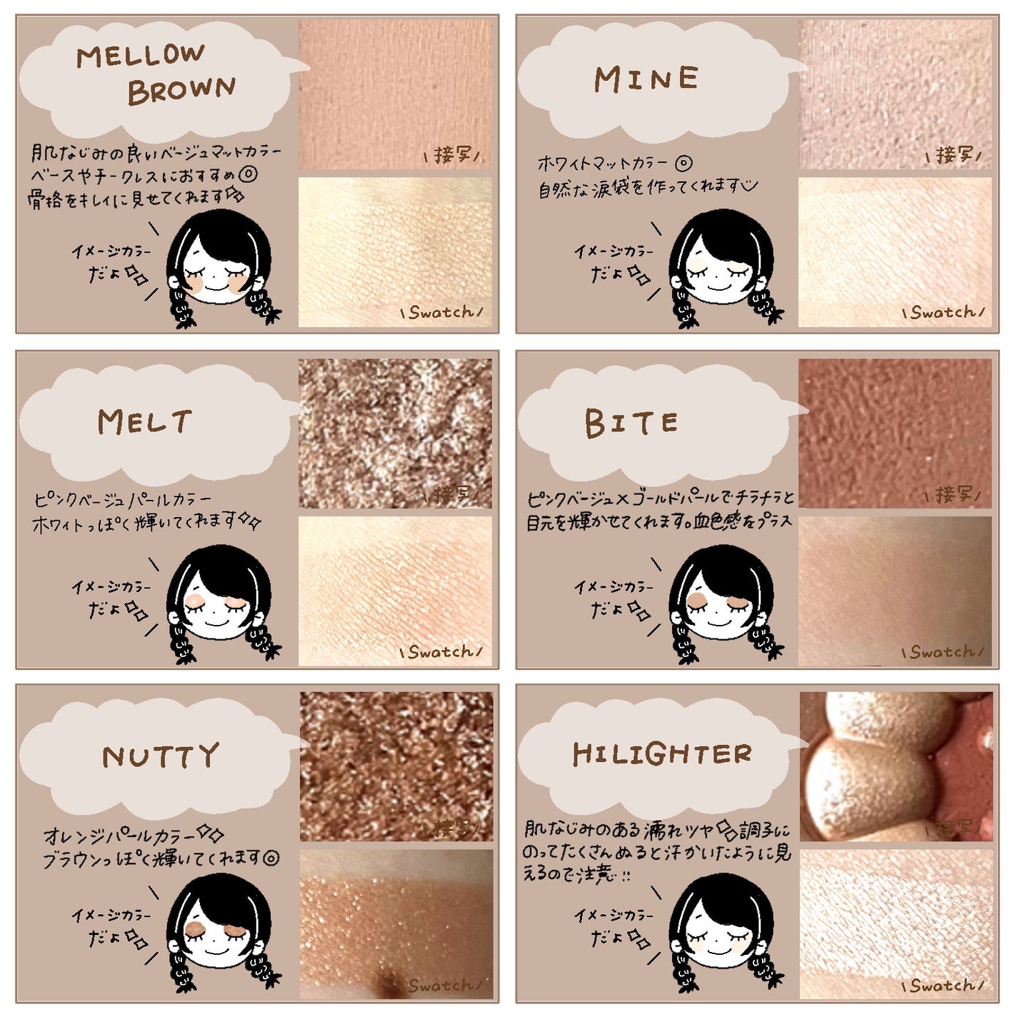 オールテイクムードライクパレット/PERIPERA/アイシャドウパレットを使ったクチコミ(2枚目)