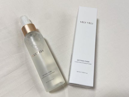 セッティングフィクサー/VELY VELY/フィックスミストを使ったクチコミ(1枚目)