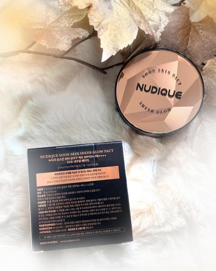 グロウクッションファンデーション/NUDIQUE/クッションファンデーションを使ったクチコミ(7枚目)