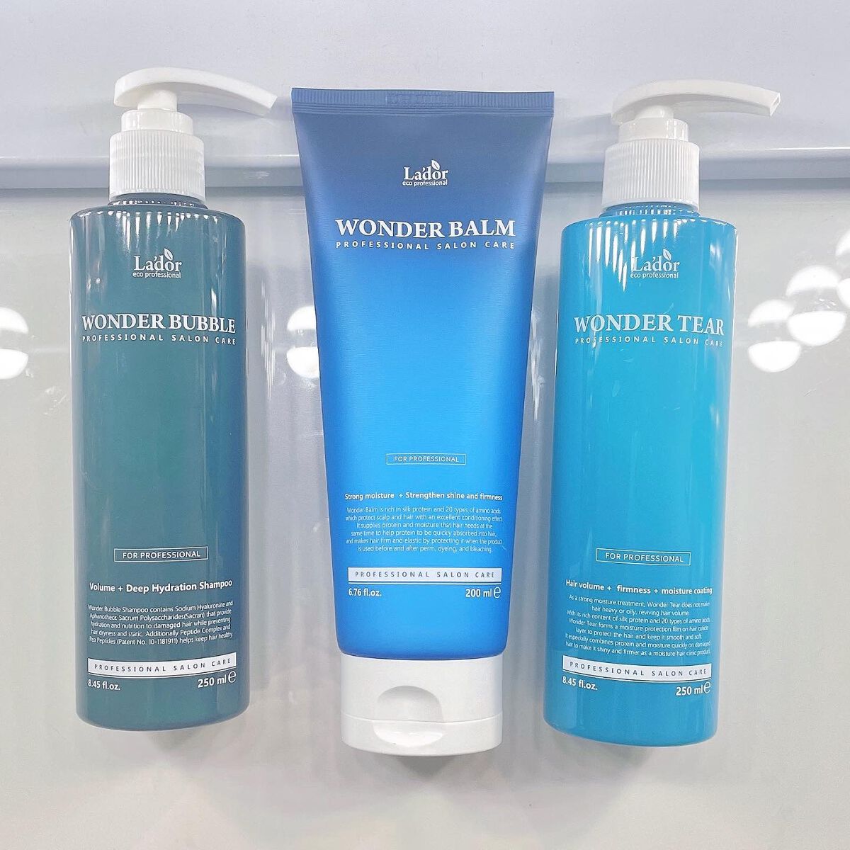 WONDER TEAR/La'dor/洗い流すヘアトリートメントを使ったクチコミ（2枚目）