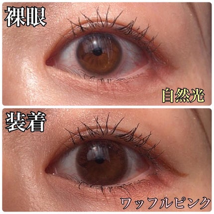 LuMia comfort 1day CIRCLE/LuMia/ワンデー(1DAY)カラコンを使ったクチコミ(3枚目)