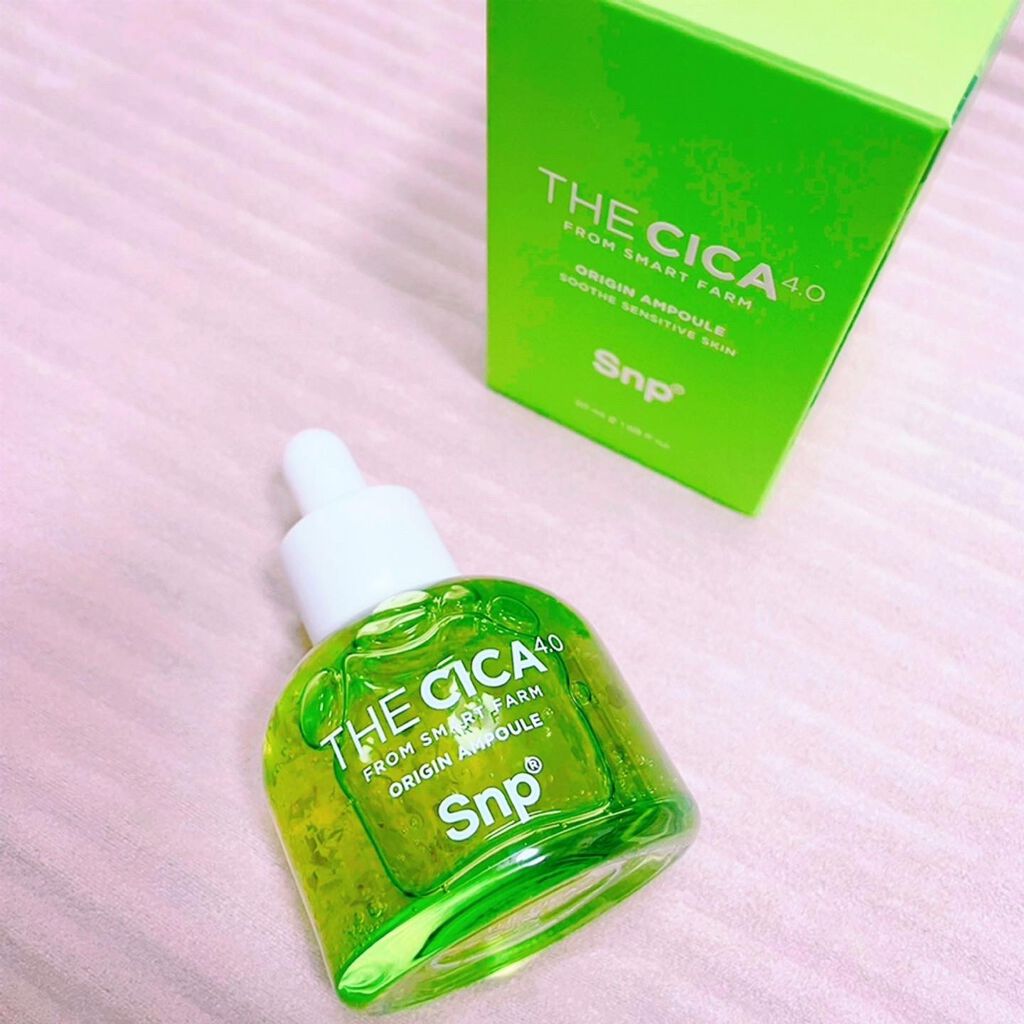 THE CICA 4.0 オリジンアンプル/SNP/美容液を使ったクチコミ（1枚目）