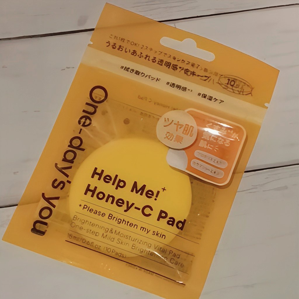 ヘルプミー! ハニーCパッド/One-day's you/トナーパッドを使ったクチコミ（2枚目）