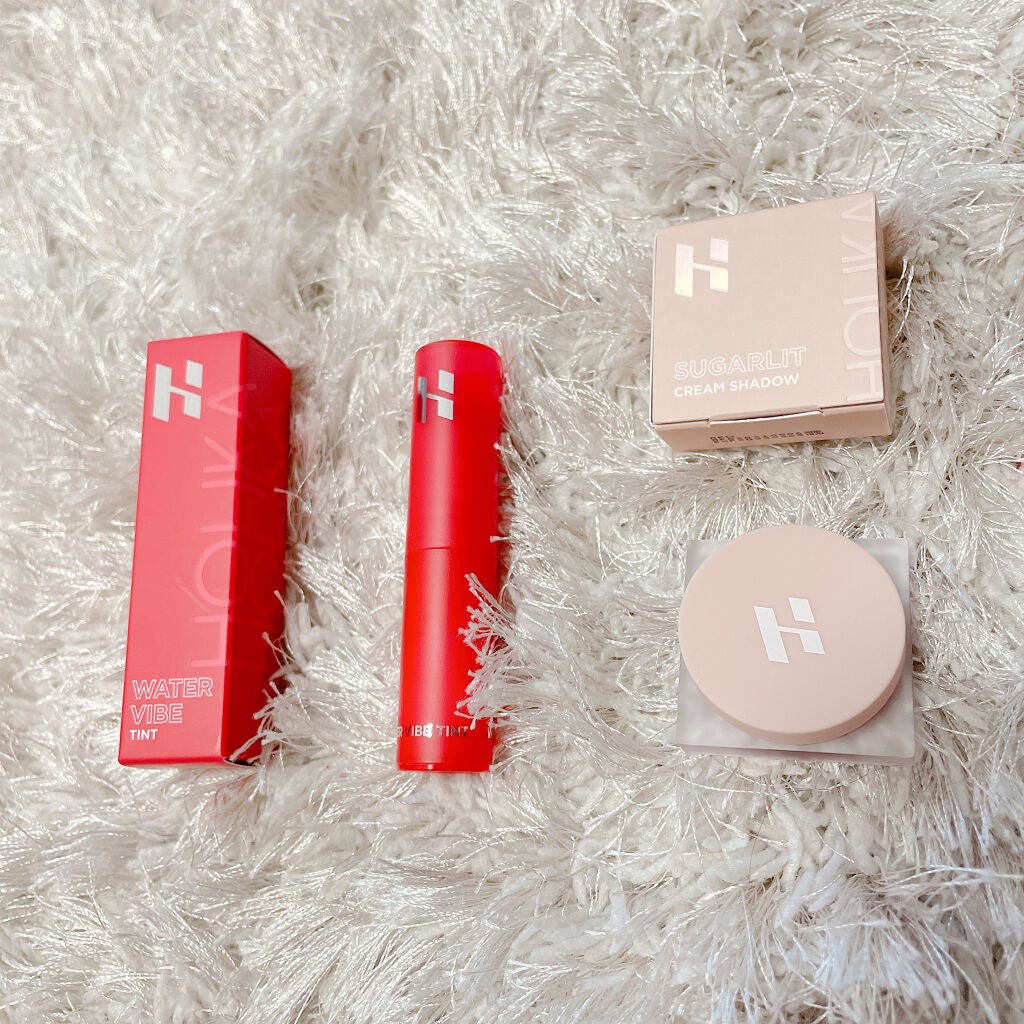 natsunhana フォロバ100! on LIPS 「ホリカホリカのウォーターバイブティントとシュガーレットクリーム..」(3枚目)