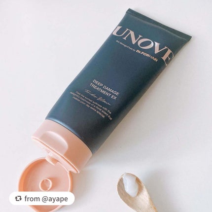 ディープダメージトリートメントEX/UNOVE/洗い流すヘアトリートメントを使ったクチコミ(2枚目)