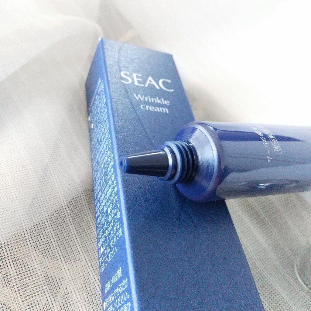 シワ改善クリームプレミアム/SEAC/アイケア・アイクリームを使ったクチコミ(2枚目)