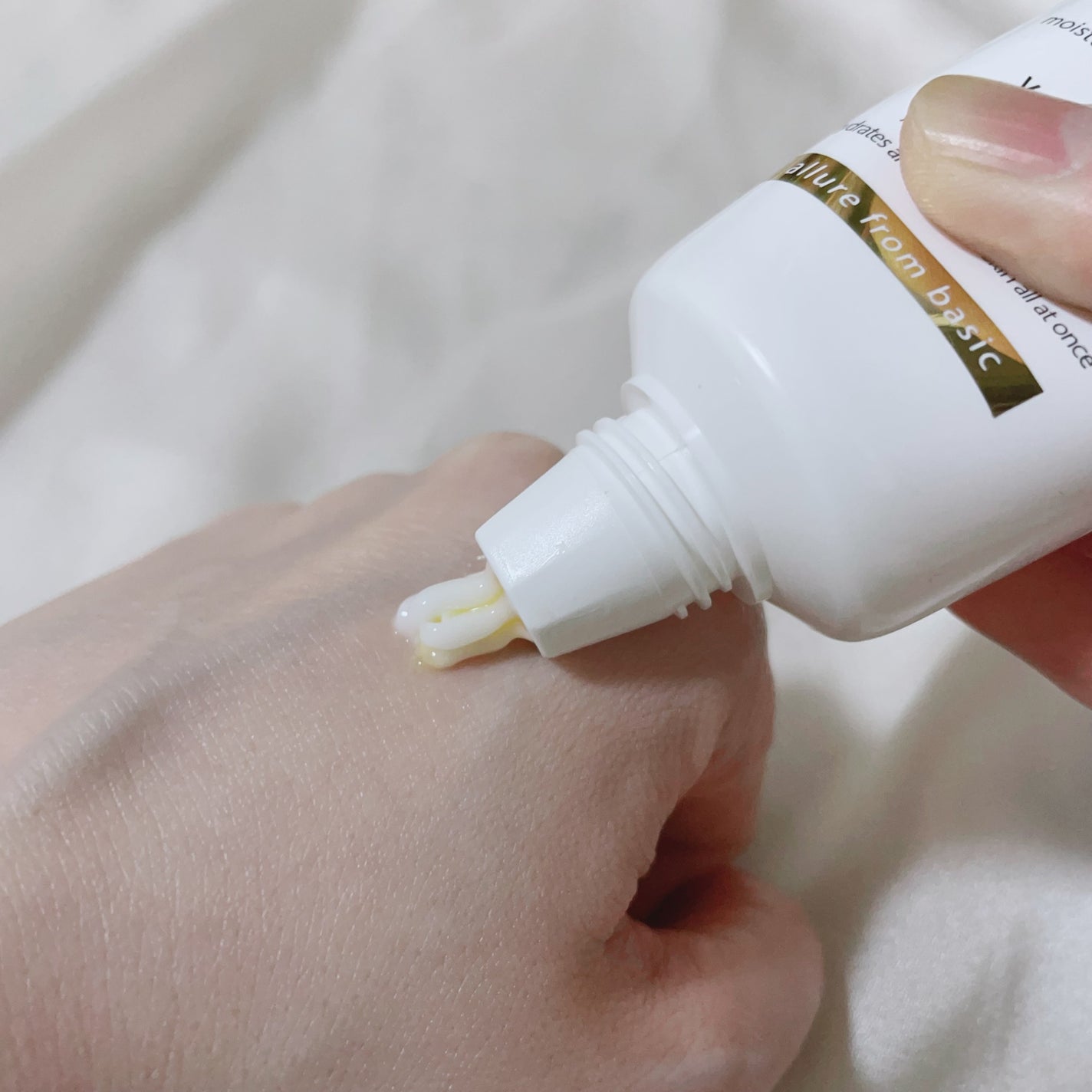 ホワイトトリュフダブルモイスチャークリーム/ダルバ/フェイスクリームを使ったクチコミ(3枚目)