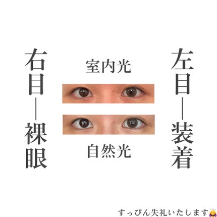 perse 1day/perse/ワンデー(1DAY)カラコンを使ったクチコミ(4枚目)