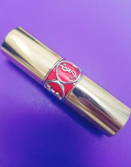 ルージュ ヴォリュプテ シャイン/YVES SAINT LAURENT BEAUTE/口紅を使ったクチコミ(1枚目)