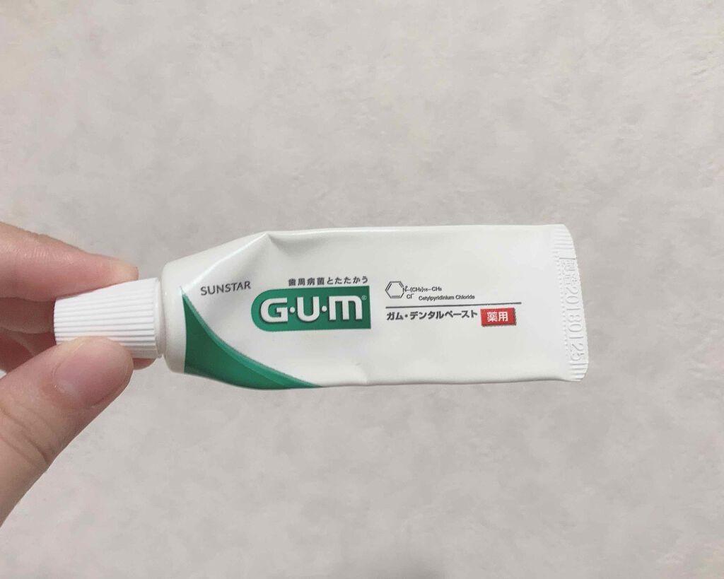 デンタルペースト/GUM/歯磨き粉を使ったクチコミ(1枚目)