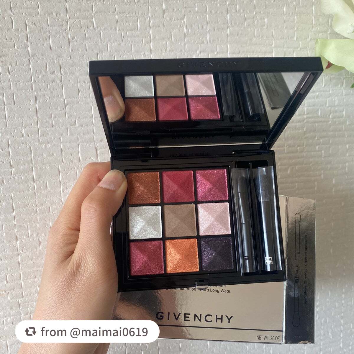 ル・ヌフ・ジバンシイ/GIVENCHY/アイシャドウパレットを使ったクチコミ(1枚目)