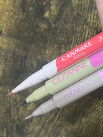 3wayスリムアイルージュライナー/キャンメイク/リキッドアイライナーを使ったクチコミ(3枚目)