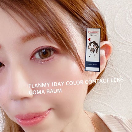 FLANMY 1day/FLANMY/ワンデー(1DAY)カラコンを使ったクチコミ(1枚目)