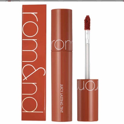 ジューシーラスティングティント/rom&nd/リップティントを使ったクチコミ(1枚目)