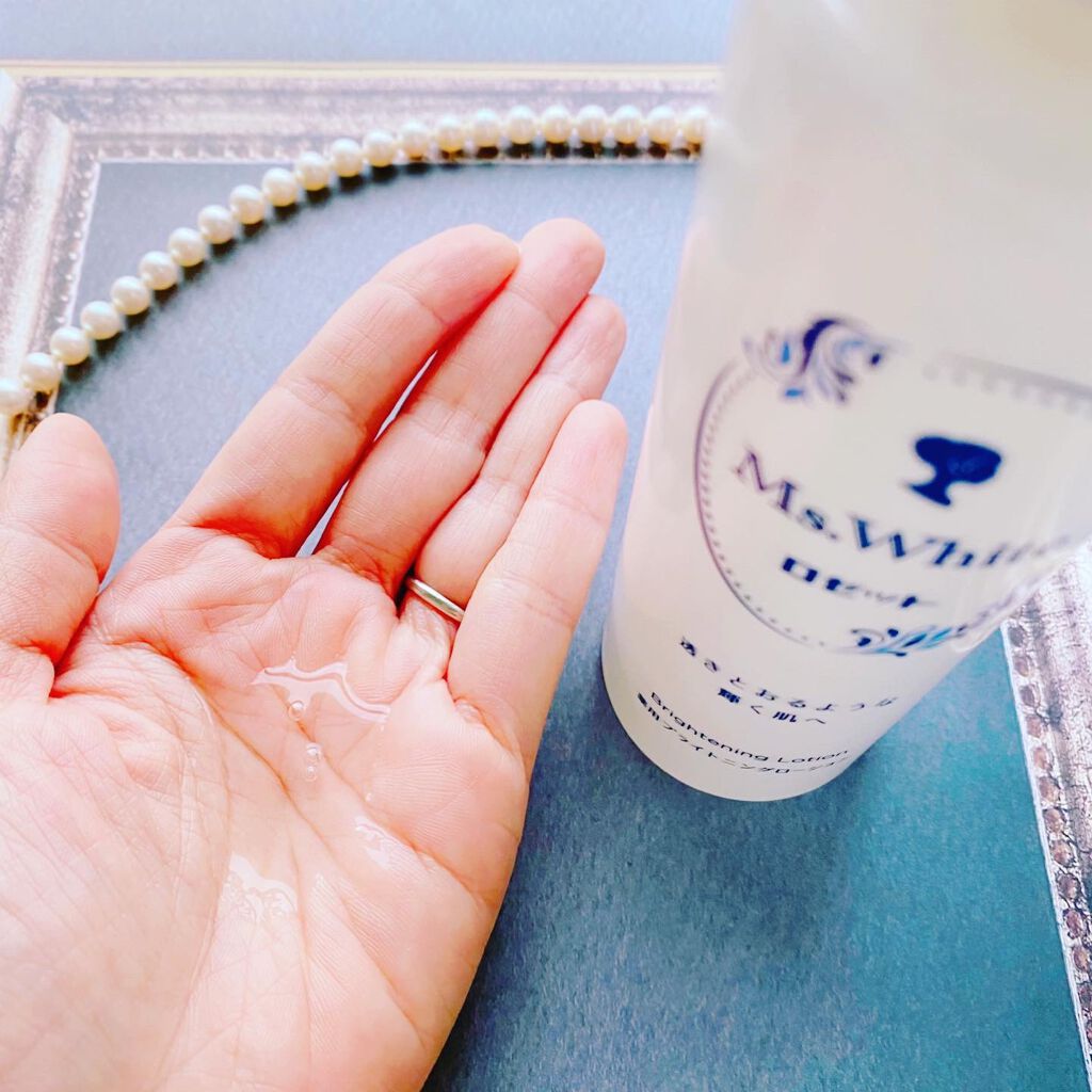 Ms. White 薬用ブライトニングローション/ロゼット/化粧水を使ったクチコミ(2枚目)