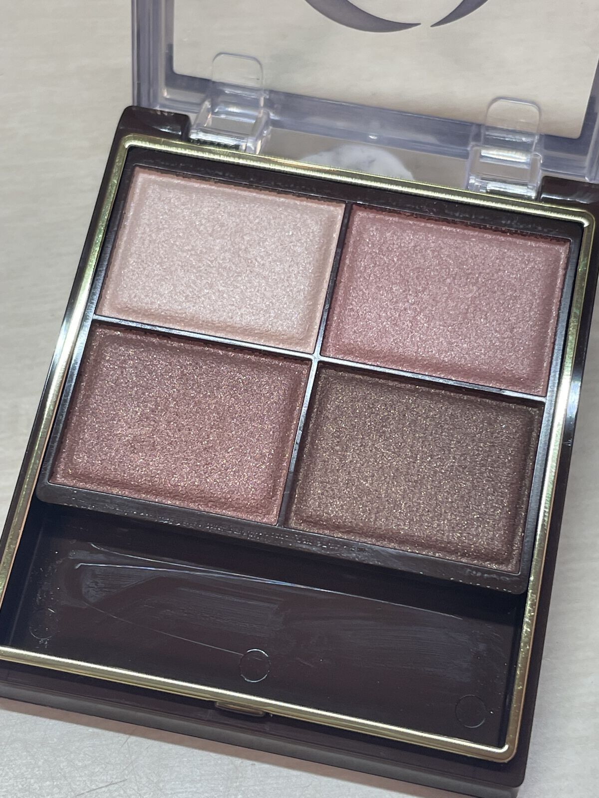 スキニーリッチシャドウ/excel/アイシャドウパレットを使ったクチコミ（2枚目）