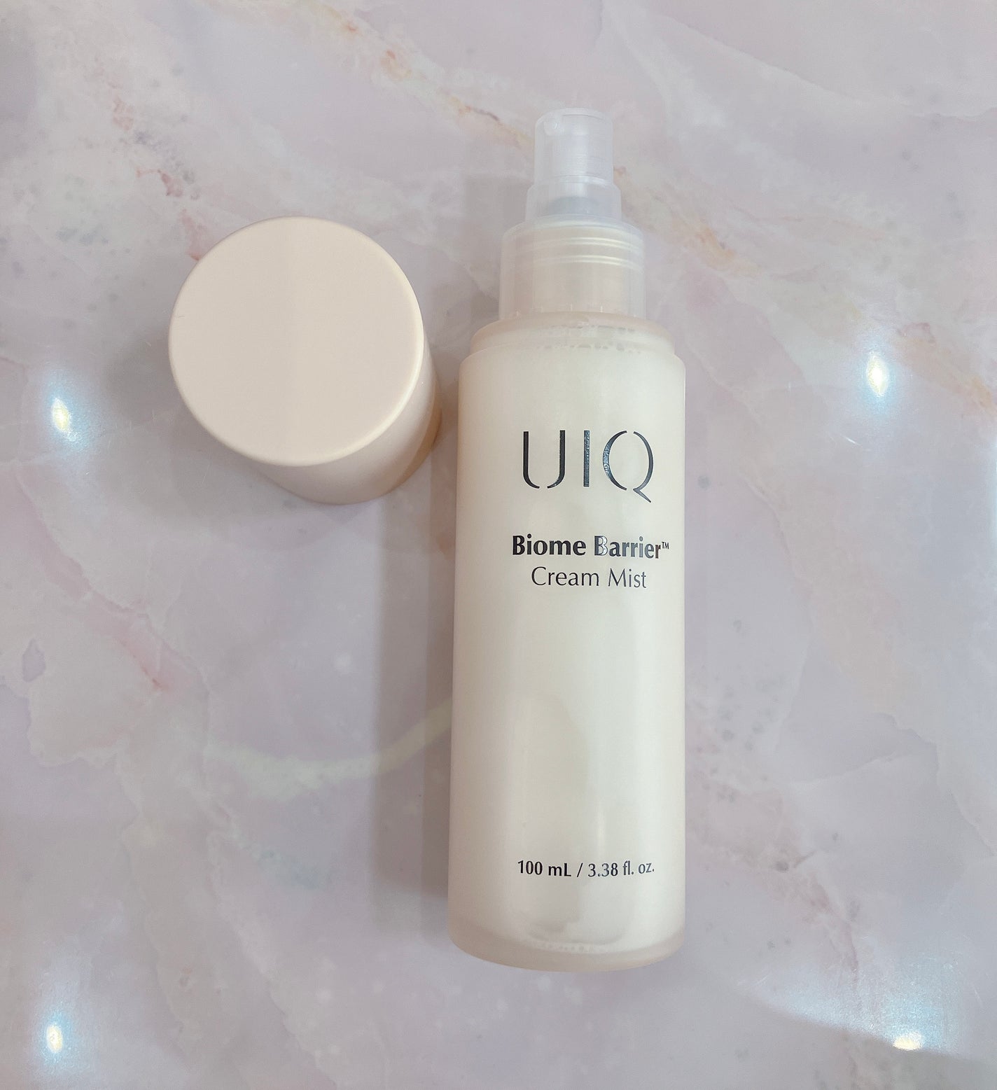 バイオームバリア クリームミスト/UIQ/ミスト状化粧水を使ったクチコミ(4枚目)