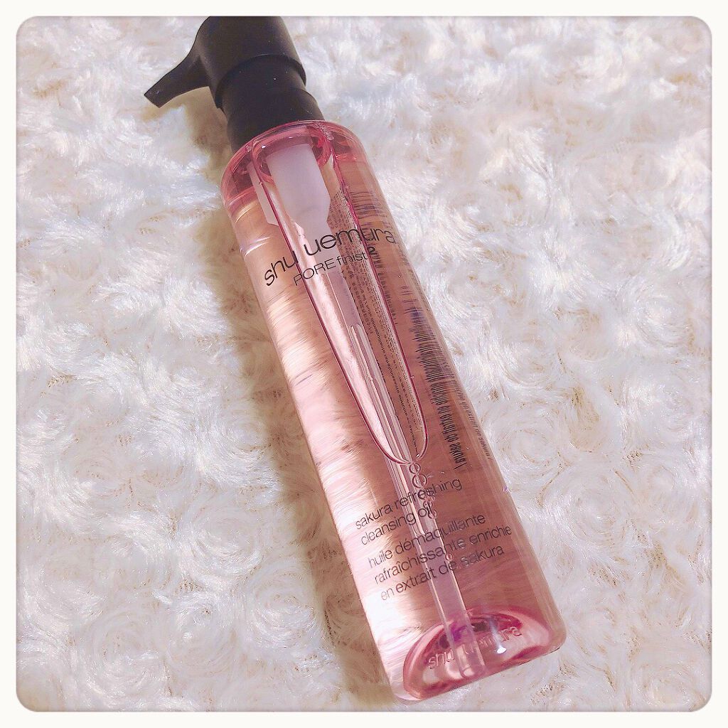 フレッシュ クリア サクラ クレンジング オイル/shu uemura/オイルクレンジングを使ったクチコミ(1枚目)