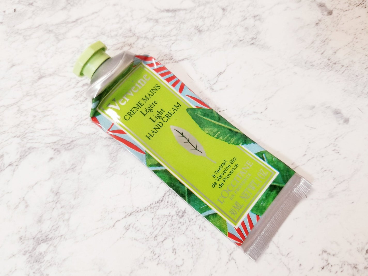 ヴァーベナ フラッペハンドクリーム/L'OCCITANE/ハンドクリームを使ったクチコミ(1枚目)