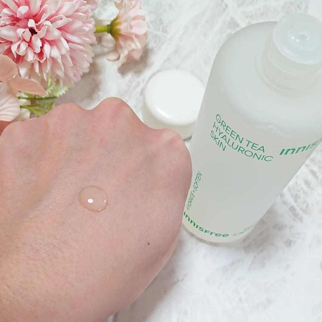 グリーンティー ヒアルロン スキン/innisfree/化粧水を使ったクチコミ(4枚目)