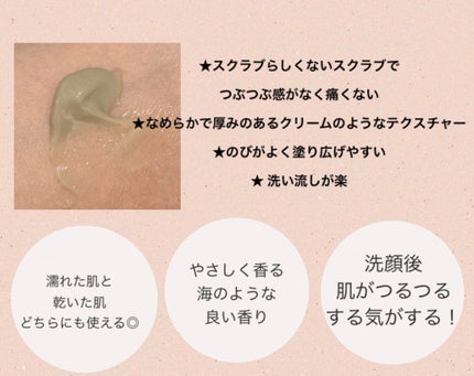 プティメール ファンゴ フェイシャルスクラブ ウォッシュ/Prédia/スクラブ・ゴマージュを使ったクチコミ(3枚目)