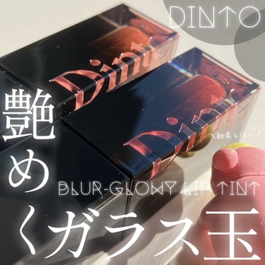 ブラーグロイリップティント 210 レバレンティア/Dinto/口紅を使ったクチコミ（1枚目）