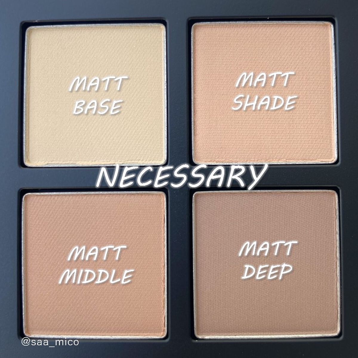 COLORFUL EYE PALETTE/NAMING./アイシャドウパレットを使ったクチコミ(9枚目)