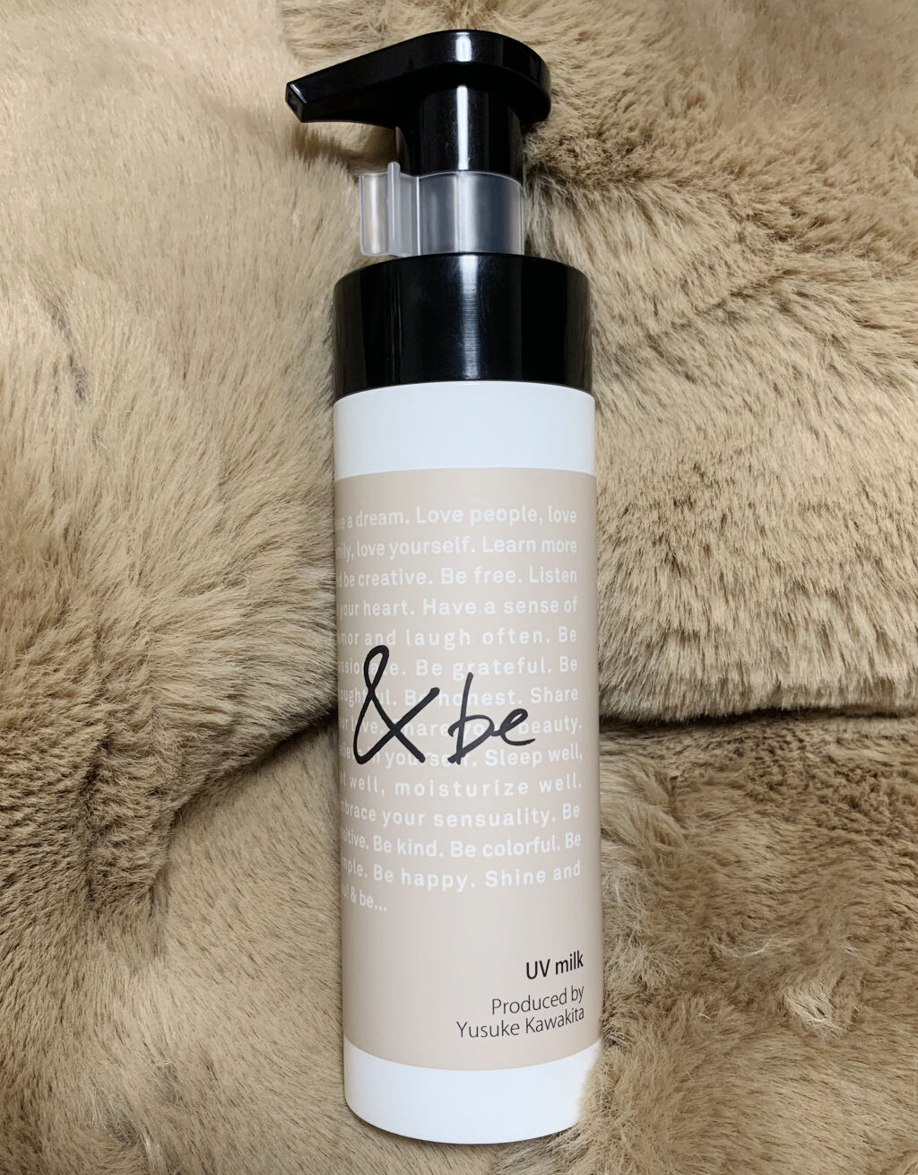 UVミルク/＆be/日焼け止め・UVケアを使ったクチコミ（1枚目）