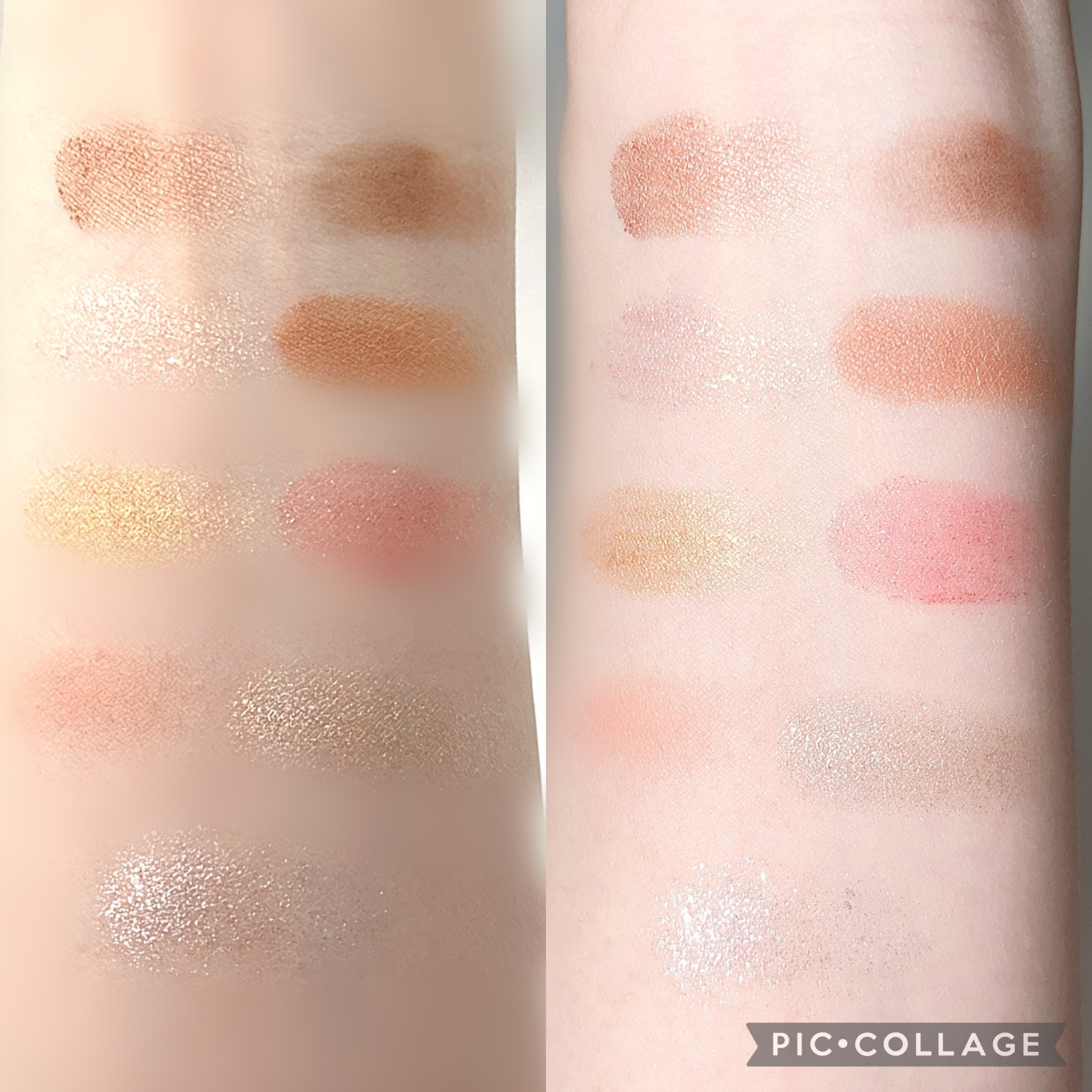 シャインユー アイシャドウパレット 01 朝焼けに染まるピンクの湖/frunflynn/アイシャドウパレットを使ったクチコミ（3枚目）