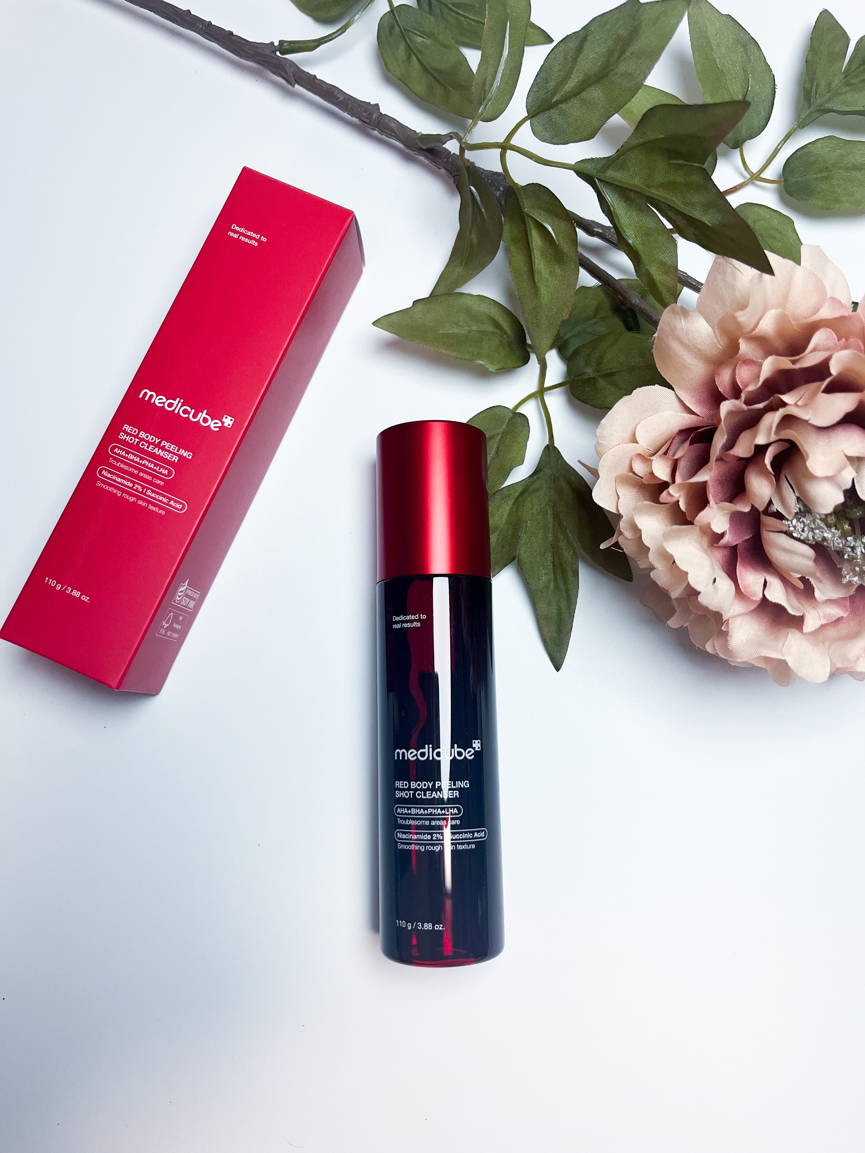 レッドアクネ ボディピーリングショット/MEDICUBE/ピーリングを使ったクチコミ（1枚目）