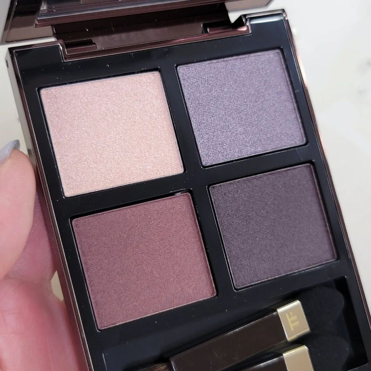 アイ カラー クォード/TOM FORD BEAUTY/アイシャドウパレットを使ったクチコミ（3枚目）