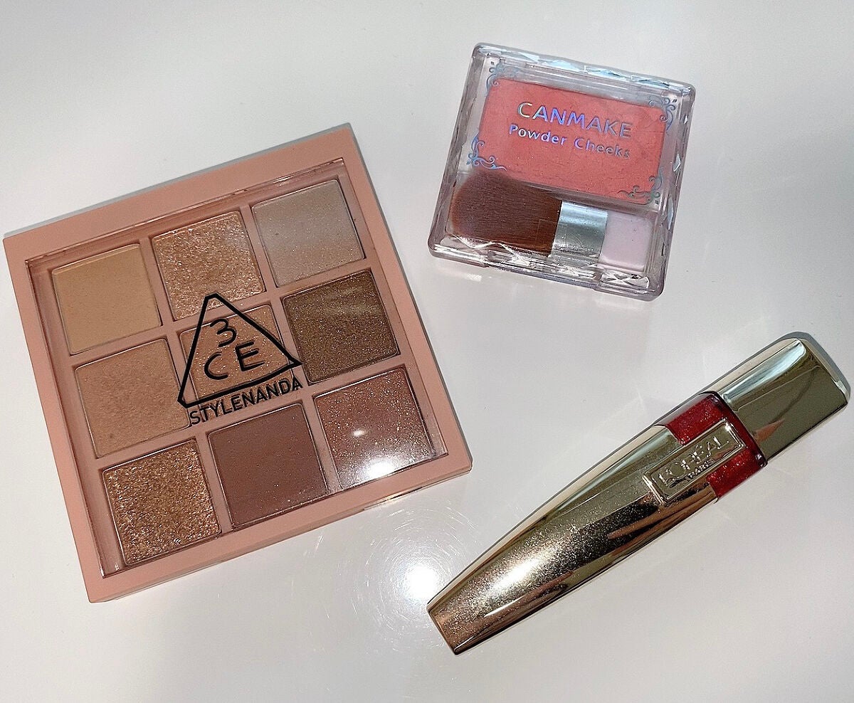 【旧品】パウダーチークス/キャンメイク/パウダーチークを使ったクチコミ(1枚目)