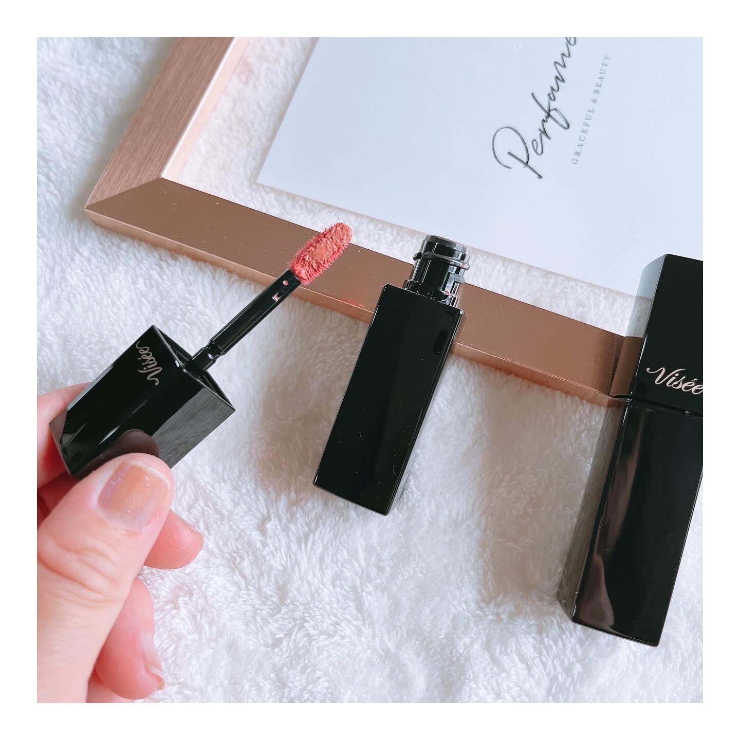 ネンマクフェイク リキッド/Visée/口紅を使ったクチコミ（2枚目）