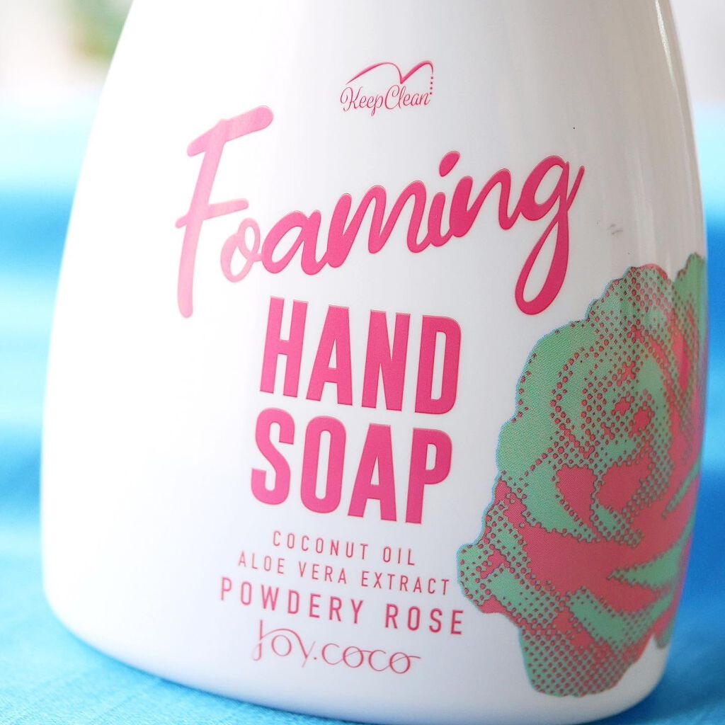 フォームハンドソープ パウダリーローズ/Joy.coco(ジョイココ)/ハンドソープを使ったクチコミ(4枚目)