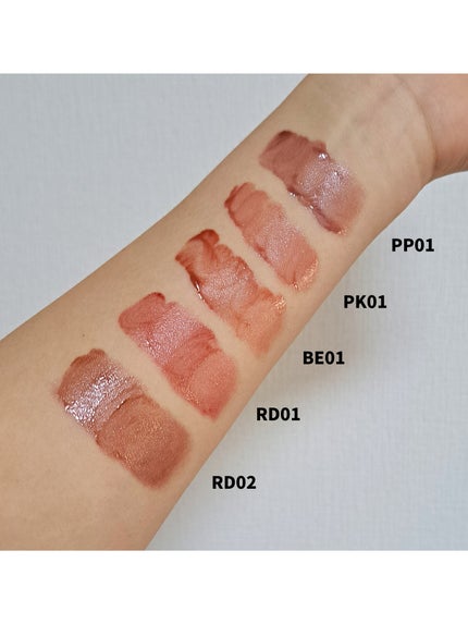 グロウベールティント BE01 Milky Cinnamon/BANILA CO/リップティントを使ったクチコミ(2枚目)