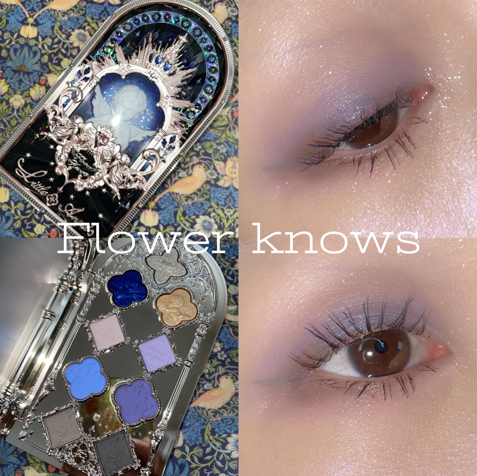 フラワーノーズ リトルエンジェルコレクション 9色アイシャドウパレット/FlowerKnows/アイシャドウパレットを使ったクチコミ（1枚目）