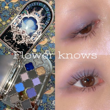 ⭐️FlowerKnows
リトルエンジェルコレクション
9色アイシャドウパレット
02.weeping angel

おかわすぎる……
パケが豪華すぎんだろ！！聖堂かここは。
なのに安い！デパコスでこ