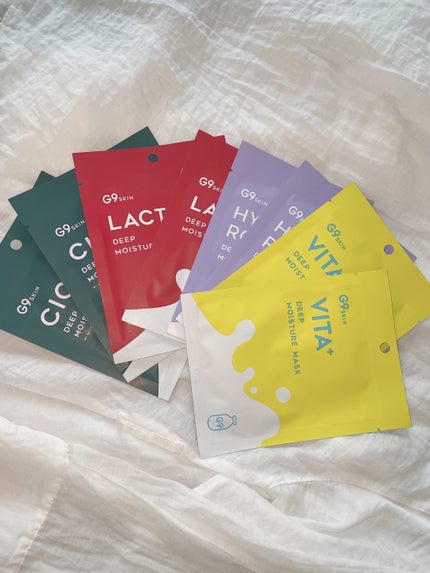 ラクトプラス ディープモイスチャーマスク/G9SKIN/シートマスク・パックを使ったクチコミ(1枚目)