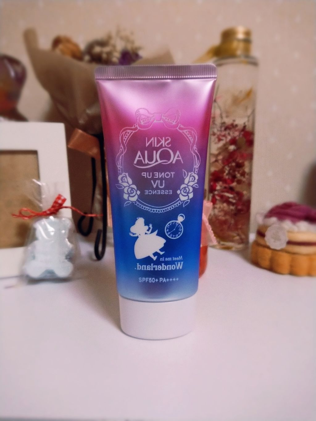 スキンアクア スーパーモイスチャージェル/スキンアクア/日焼け止めジェルを使ったクチコミ（2枚目）