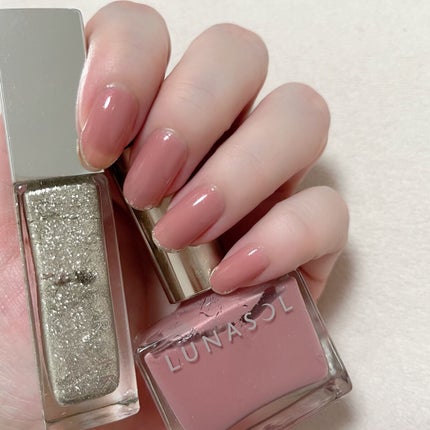 ルナソル ネイルポリッシュ EX25 Sucre d’Art(限定)/LUNASOL/マニキュアを使ったクチコミ(1枚目)
