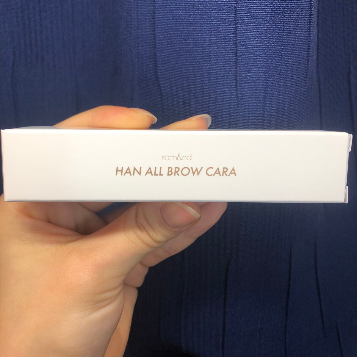 ハンオールブロウカラ/rom&nd/眉マスカラを使ったクチコミ(5枚目)
