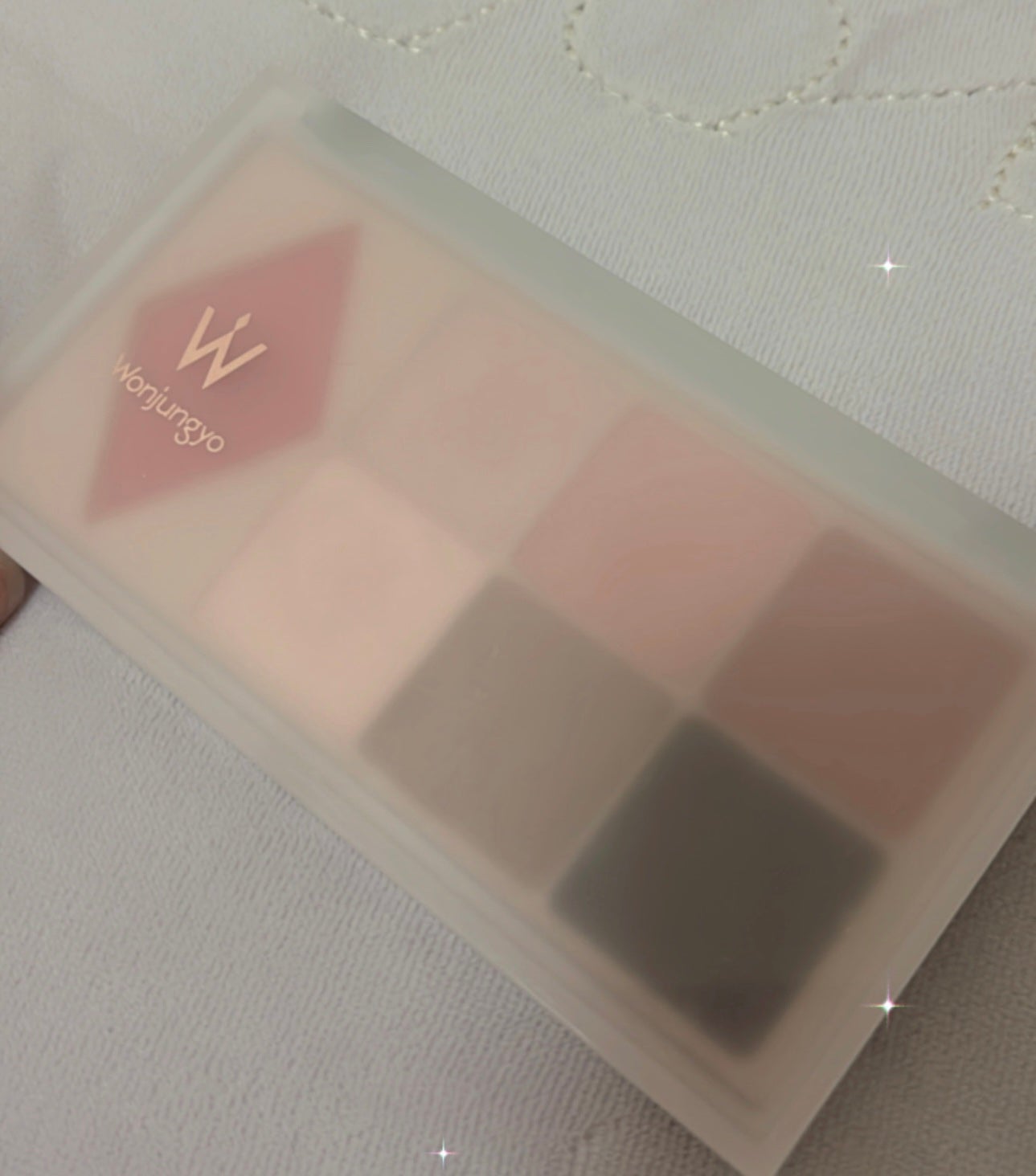 ウォンジョンヨ W デイリームードアップパレット /Wonjungyo/アイシャドウパレットを使ったクチコミ(1枚目)