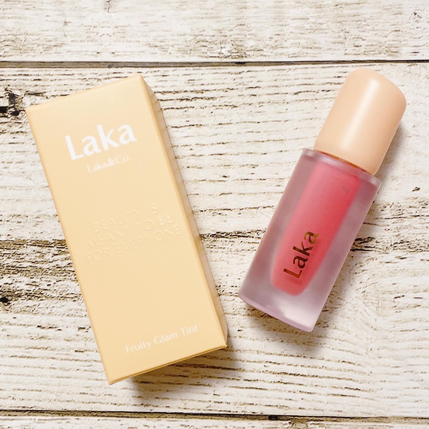 フルーティーグラムティント 109 フレッシュ/Laka/リップティントを使ったクチコミ（1枚目）