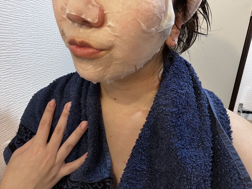 モイスト パーフェクトリッチマスク 7枚/リッツ/シートマスク・パックを使ったクチコミ（2枚目）