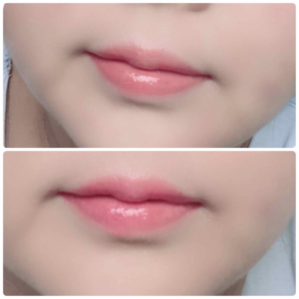 ルージュ クリスタル カラット 04 peach topaz/JILL STUART/口紅を使ったクチコミ（3枚目）